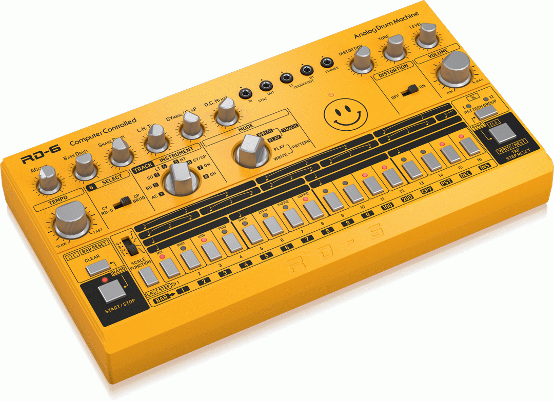 Behringer RD6 AM Analog Drum Machine