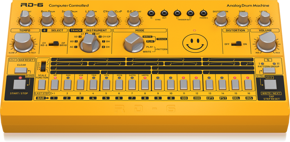 Behringer RD6 AM Analog Drum Machine