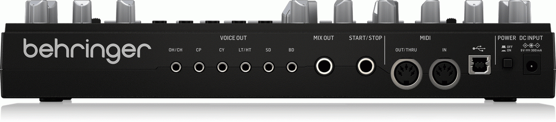Behringer RD6 BK Analog Drum Machine