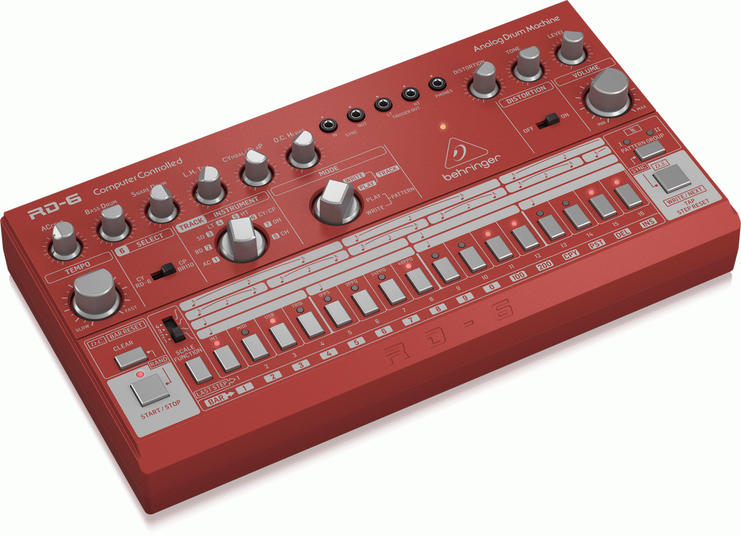 Behringer RD6 RD Analog Drum Machine