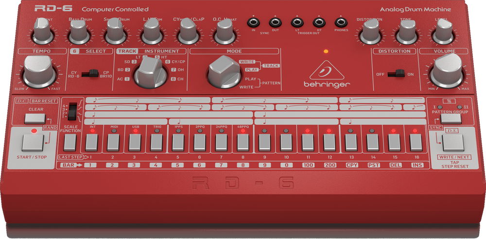 Behringer RD6 RD Analog Drum Machine