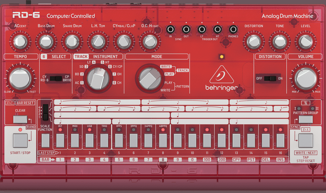 Behringer RD6 SB Analog Drum Machine