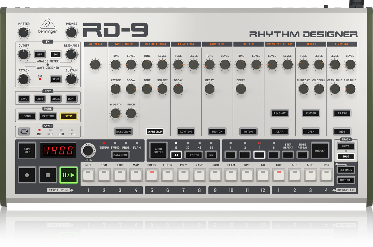 Behringer RD9 Analog Drum Machine
