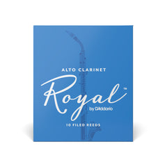 Royal by D'Addario Alto Clarinet Reeds, Strength 4, 10 Pack