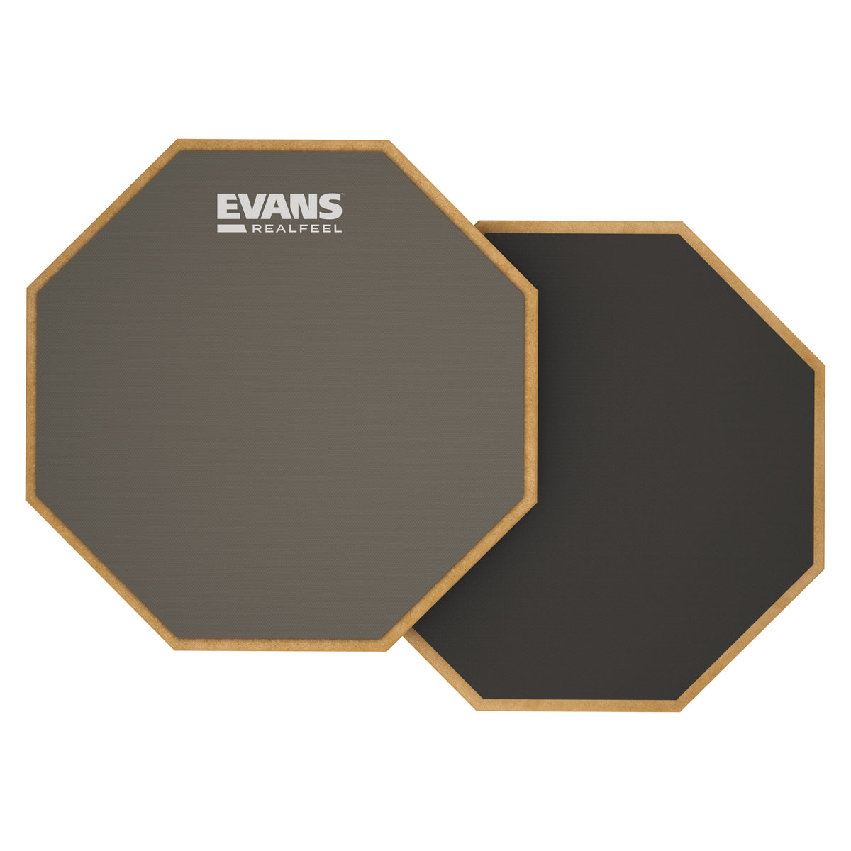 RealFeel™ by Evans 2-Sided Drum Practice Pad, 6