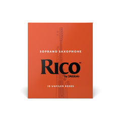Rico by D'Addario Soprano Sax Reeds, Strength 4, 10-pack