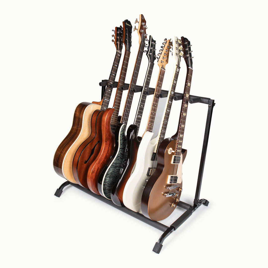 Gator RI-GTR-RACK7 Foldable 7 space Guitar Rack Stand