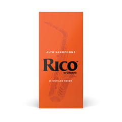 Rico by D'Addario Alto Sax Reeds, Strength 2, 25-pack
