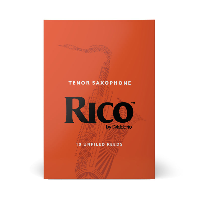 Rico by D'Addario Tenor Sax Reeds, Strength 1.5, 10-pack