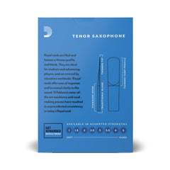 Royal by D'Addario Tenor Sax Reeds, Strength 1.5, 10-pack