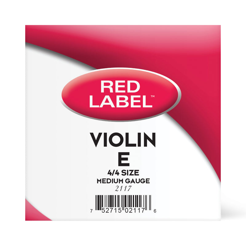 Red Label Violin E Single String 4/4 Medium