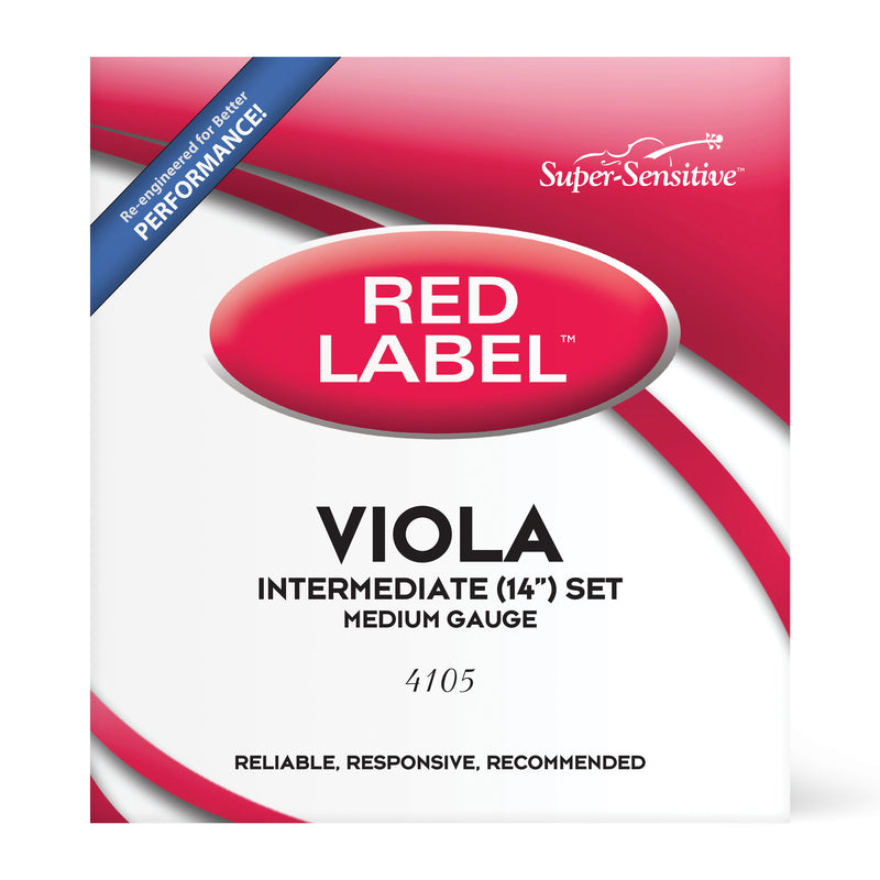 Red Label Viola Set 14" Intermediate