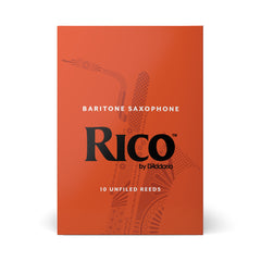 Rico by D'Addario Baritone Sax Reeds, Strength 3.5, 10-pack