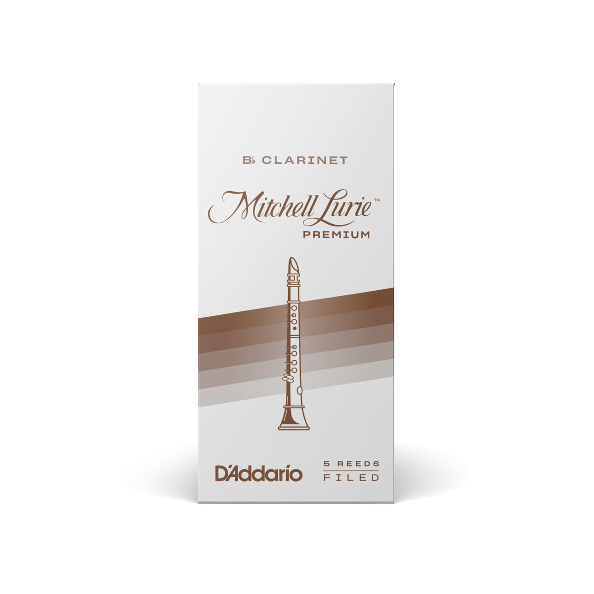 Mitchell Lurie Premium Bb Clarinet Reeds, Strength 4.5, 5 Pack