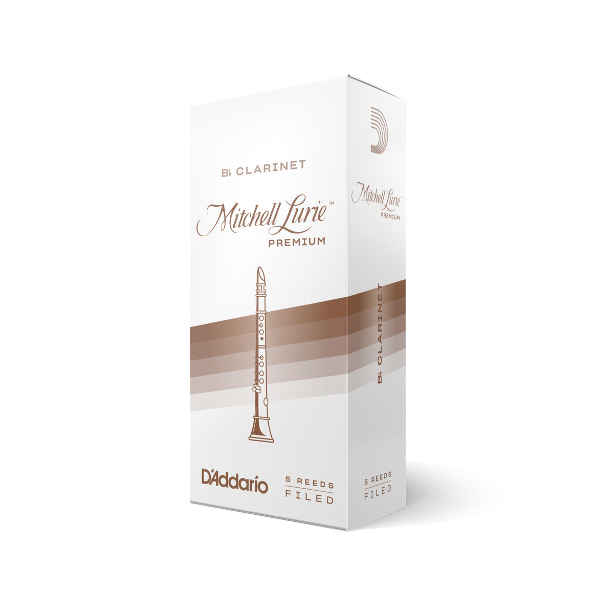 Mitchell Lurie Premium Bb Clarinet Reeds, Strength 4.5, 5 Pack