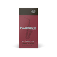 Plasticover by D'Addario Alto Sax Reeds, Strength 2, 5-pack