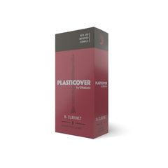 Plasticover by D'Addario Bb Clarinet Reeds, Strength 2.5, 5-pack