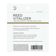 D'Addario Reed Vitalizer Humidity Control - Single Refill Pack, 72% Humidity