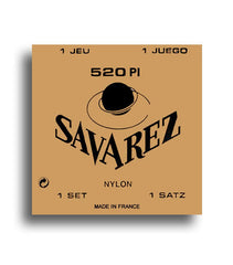 Savarez 520PI Traditional High Tension with Wound E, B & G Classical Guitar String Set