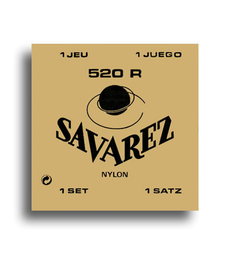 Savarez 520R Traditional Classical Guitar String Set