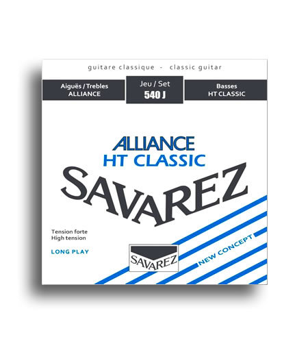 Savarez 540J Alliance HT Classic High Tension Classical Guitar String Set