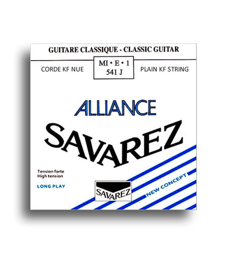 Savarez 541J Alliance HT Classic High Tension (E-1st) Single Classical Guitar String
