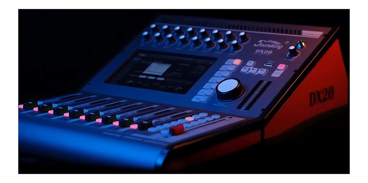 SoundKing DX20 Digital Mixer with Multi-track USB Audio Interface