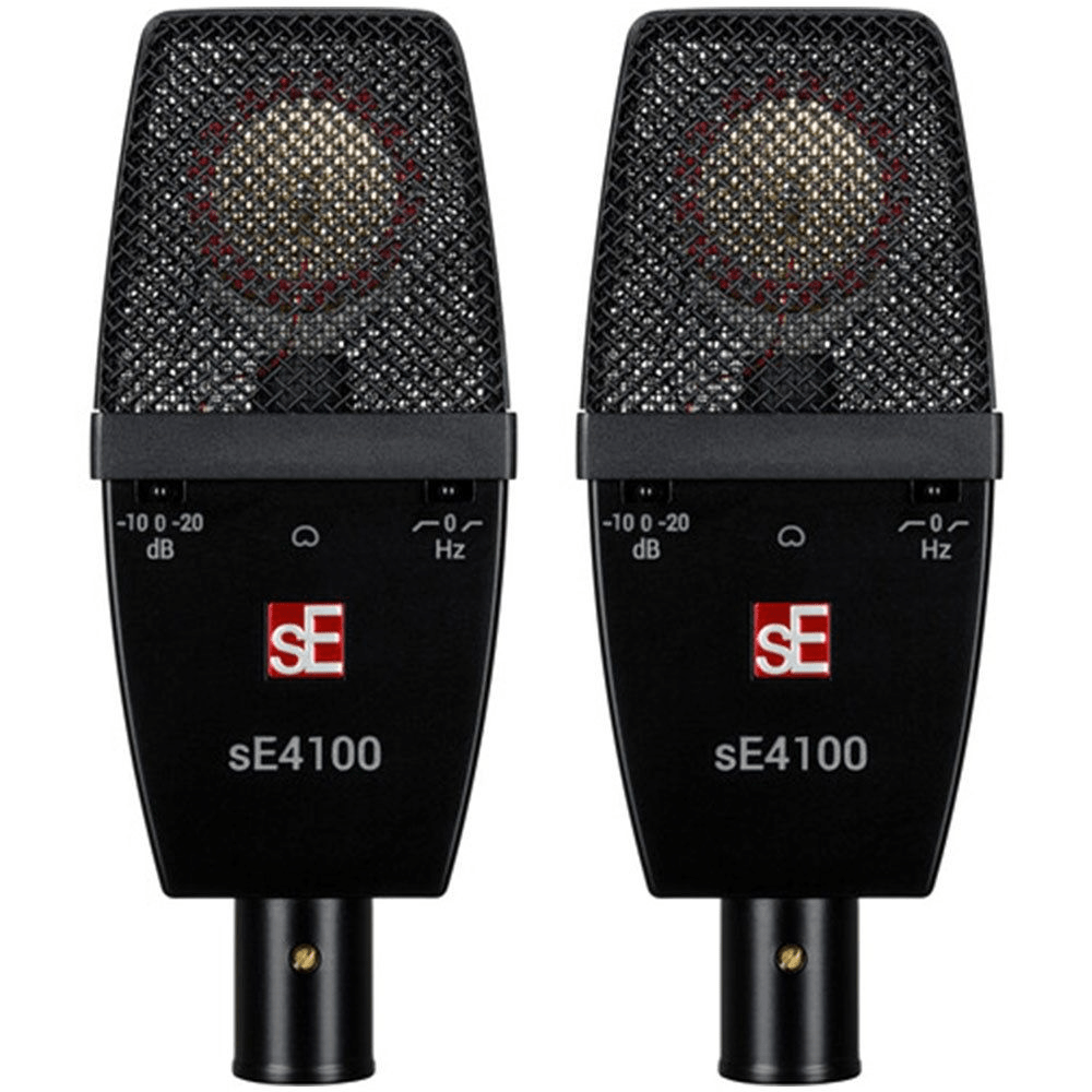 sE Electronics sE4100 Factory Matched Pair sE4400 with Case & Mounts