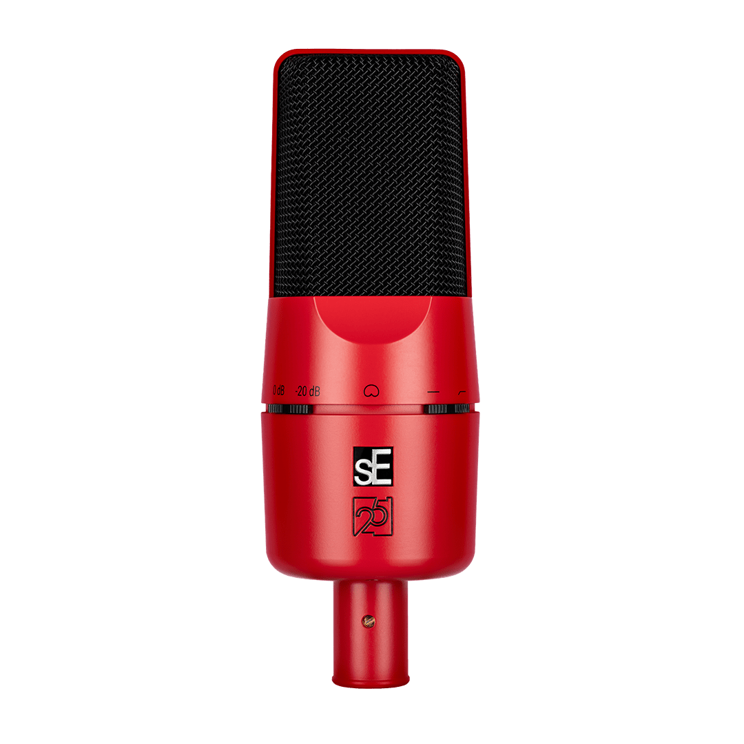 sE Electronics X1 Condenser Mic – Red/Black, Limited Edition