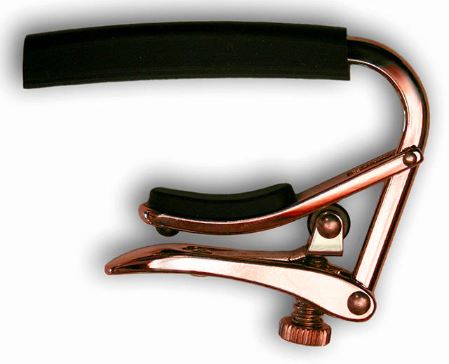 Shubb C3 "Royale" 12-String Guitar Capo in Rose Gold Titanium Finish