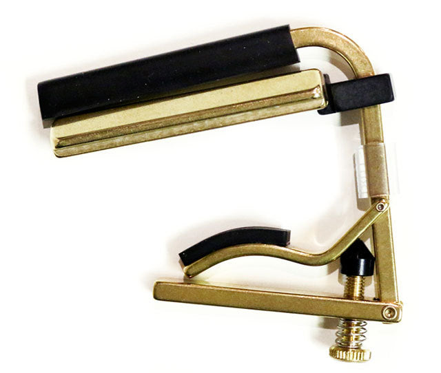 Shubb C6B Dobro/Resophonic Guitar Capo in Brass