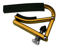 Shubb L1 Lite Steel String Guitar Capo in Gold