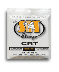 SIT CRT Coated Phosphor Bronze Acoustic Guitar Light String Set (12-53)