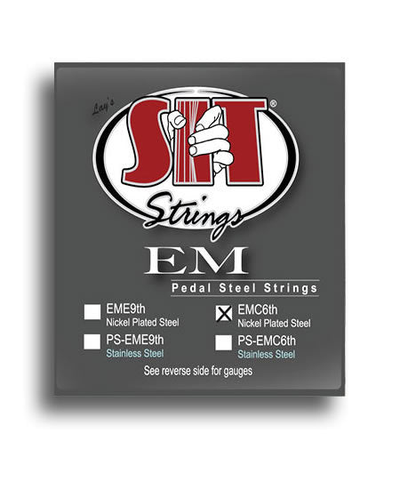 SIT Nickel 10-String C6th Tuning Pedal Steel String Set (17-68)