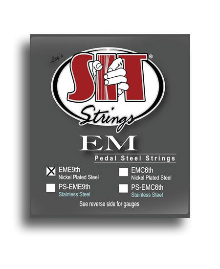 SIT Nickel 10-String E9th Tuning Pedal Steel String Set (12-38)