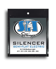 SIT Silencer Medium Light Semi-Flat Electric Guitar String Set (11-50)