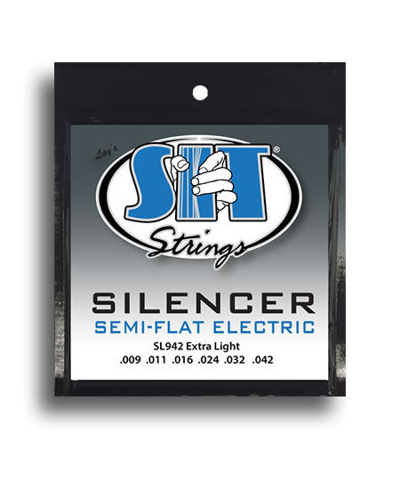 SIT Silencer Extra Light Semi-Flat Electric Guitar String Set (9-42)