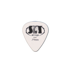 SIT Medium Nylon Pick in White (0.71mm) - 12 Pack