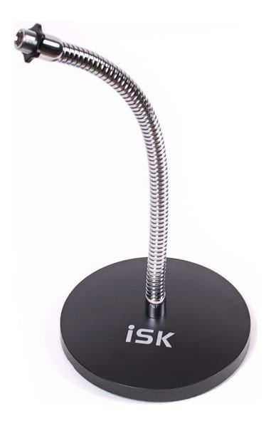 iSK Short Gooseneck Desk Microphone Stand