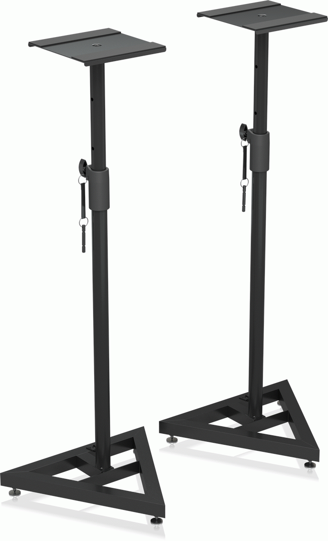 Behringer SM5002 Heavy-Duty Height-Adjustable Monitor Stand Set