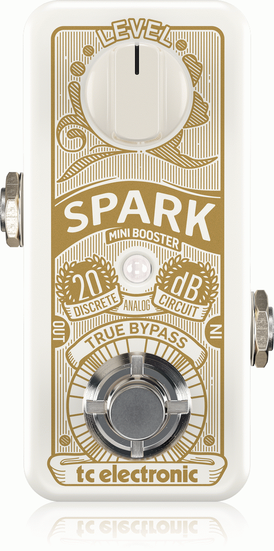 THE TC ELECTRONIC SPARK MINI BOOSTER