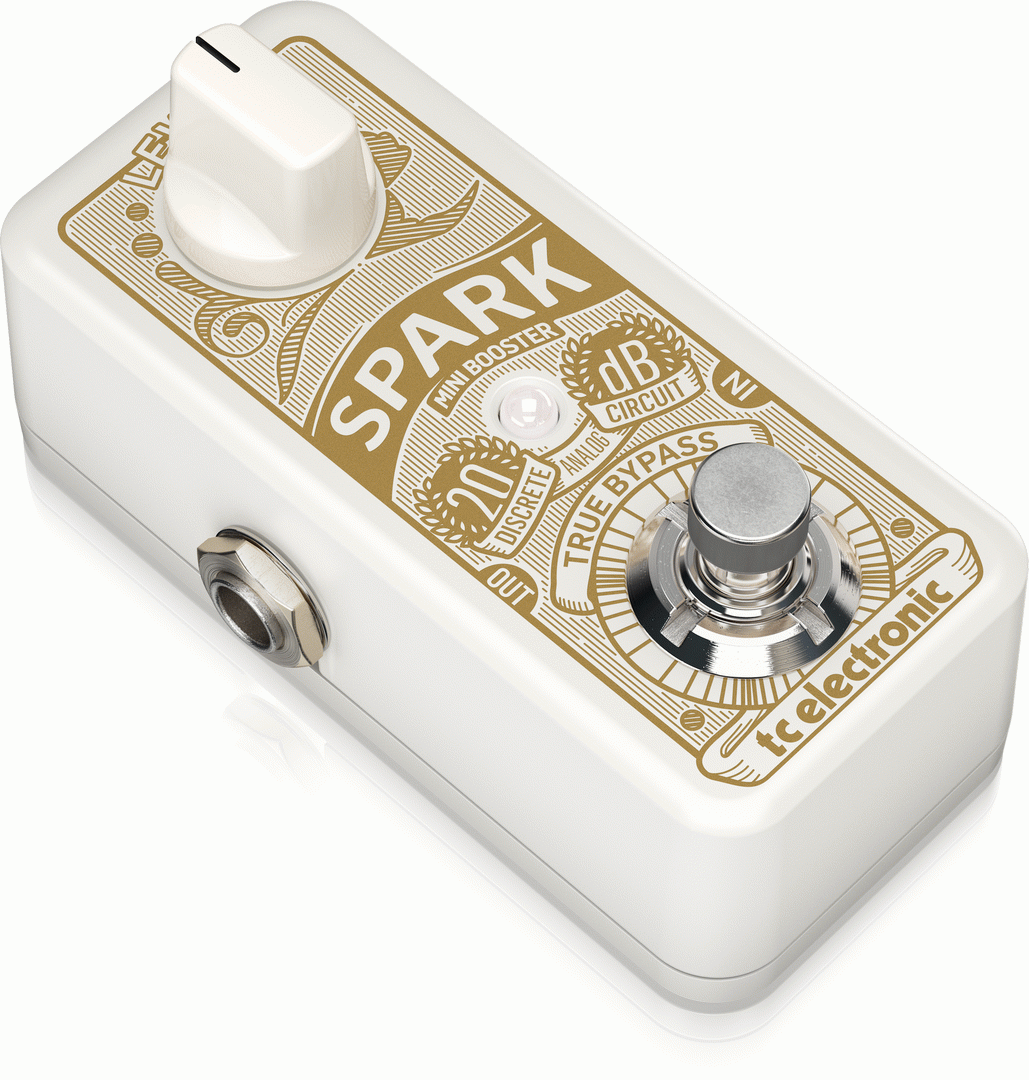 THE TC ELECTRONIC SPARK MINI BOOSTER