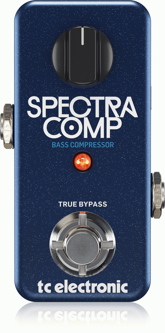 THE TC ELECTRONIC SPECTRACOMP BASS COMPRESSOR