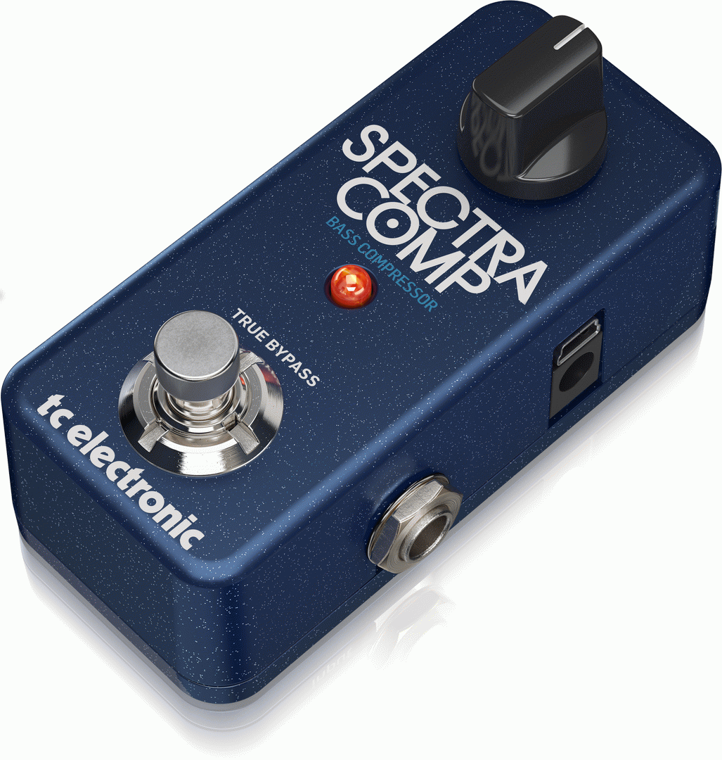 THE TC ELECTRONIC SPECTRACOMP BASS COMPRESSOR