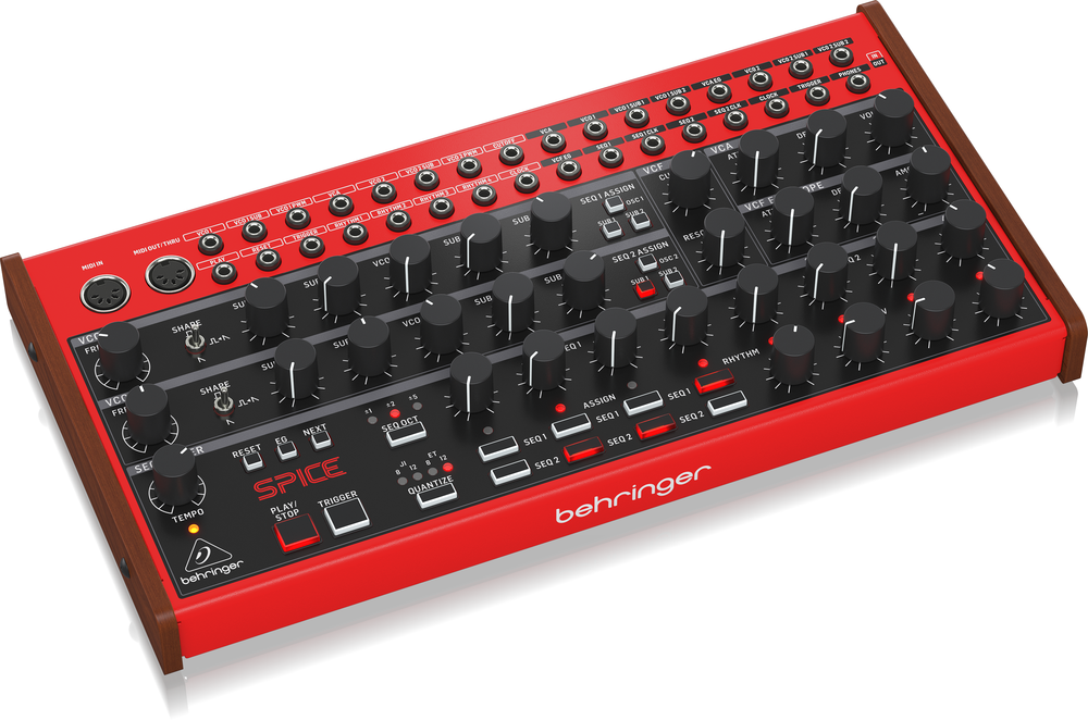 Behringer Spice Analogue Semi-Modular Polyrhythmic Synth