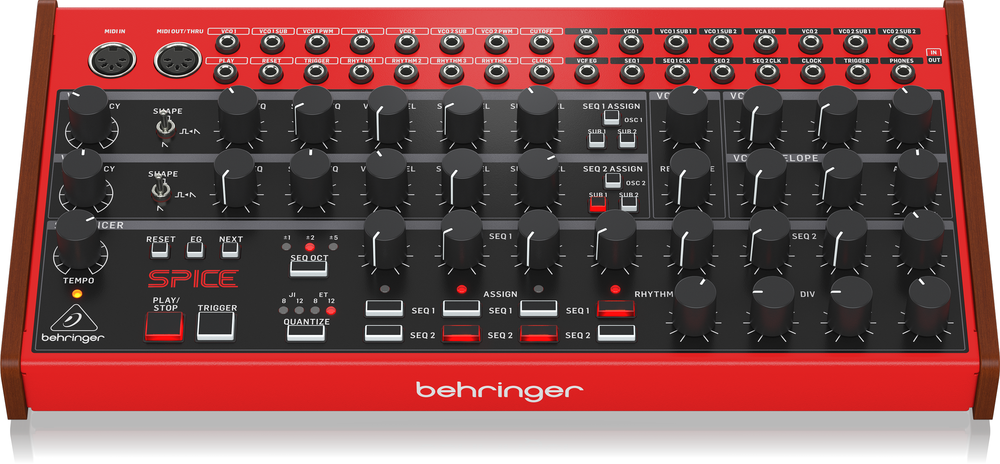 Behringer Spice Analogue Semi-Modular Polyrhythmic Synth