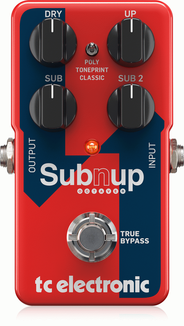 THE TC ELECTRONIC SUB 'N' UP OCTAVER