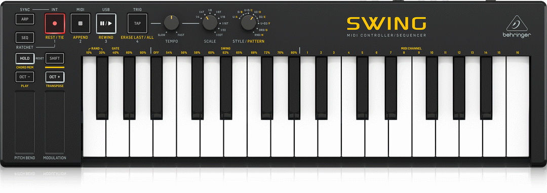 Behringer Swing 32 Key Usb Controller Keyboard