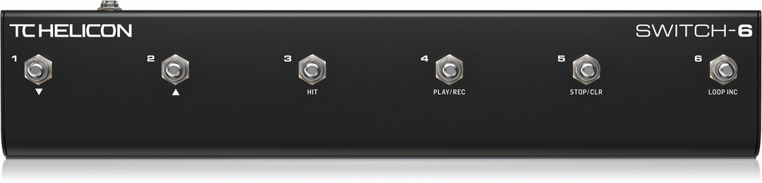 THE TC HELICON SWITCH-6 FOOTSWITCH