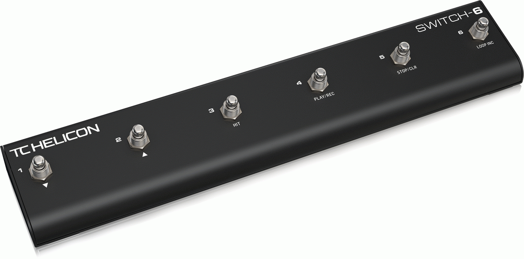 THE TC HELICON SWITCH-6 FOOTSWITCH